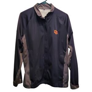 Nike Golf Fit Storm Oregon State Windbreaker Jacket Pleaded Back xl 16-18